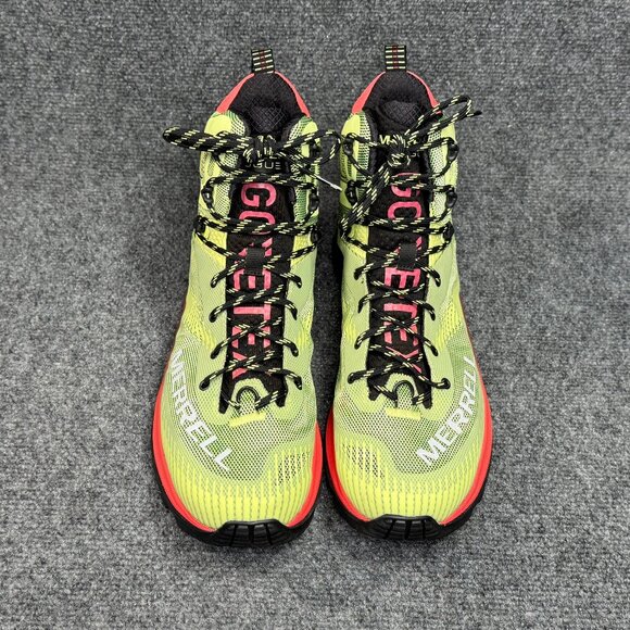 Merrell Rogue Hiker Mid GORE-TEX Boots Men\'s Size 12 Mantis Yellow Athletic Shoe main image 11
